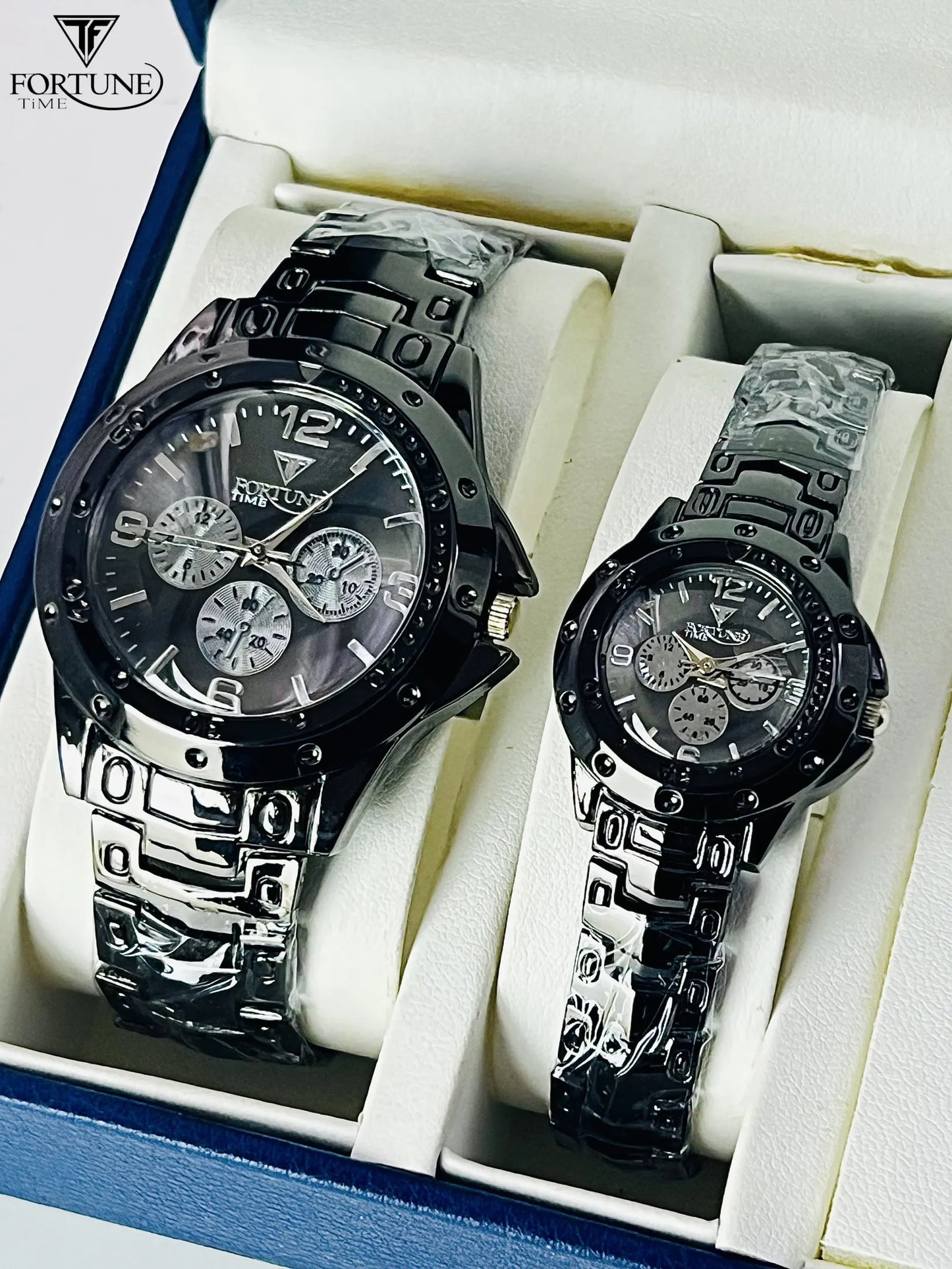 Steel Belt Couple Dongda Retro Couple Watch