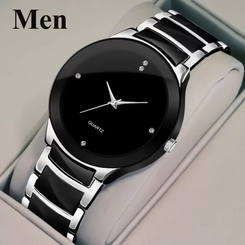 Stainless Steel Analog Quartz Mens Watches