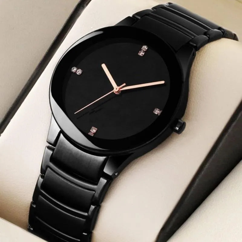 Stainless Steel Analog Quartz Mens Watches