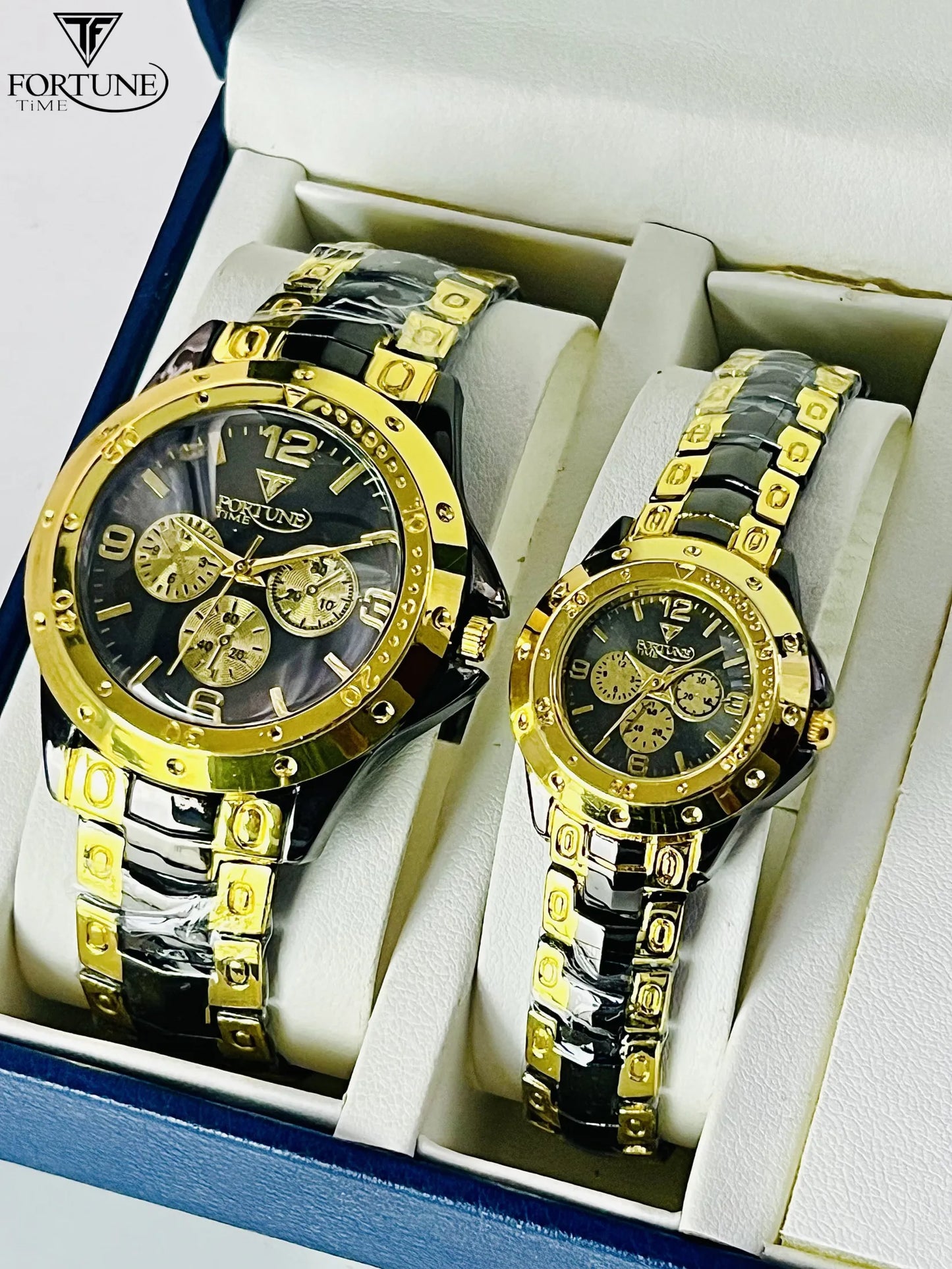 Steel Belt Couple Dongda Retro Couple Watch