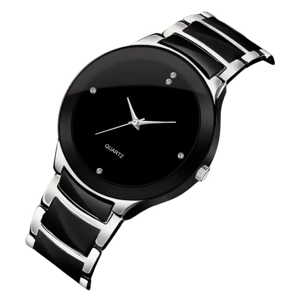 Stainless Steel Analog Quartz Mens Watches