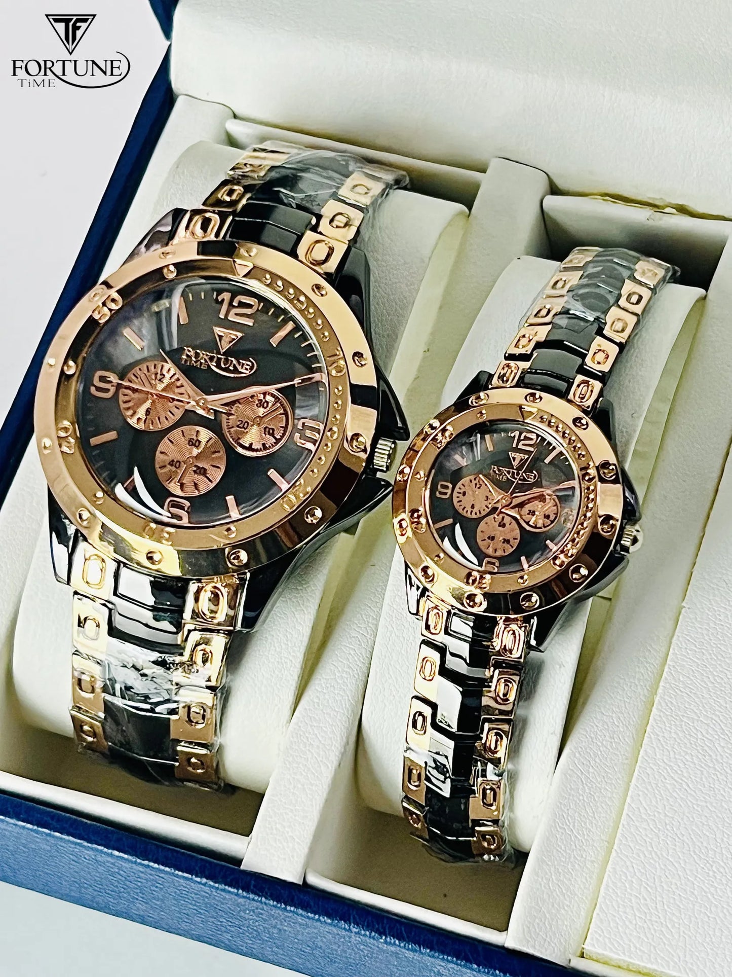 Steel Belt Couple Dongda Retro Couple Watch