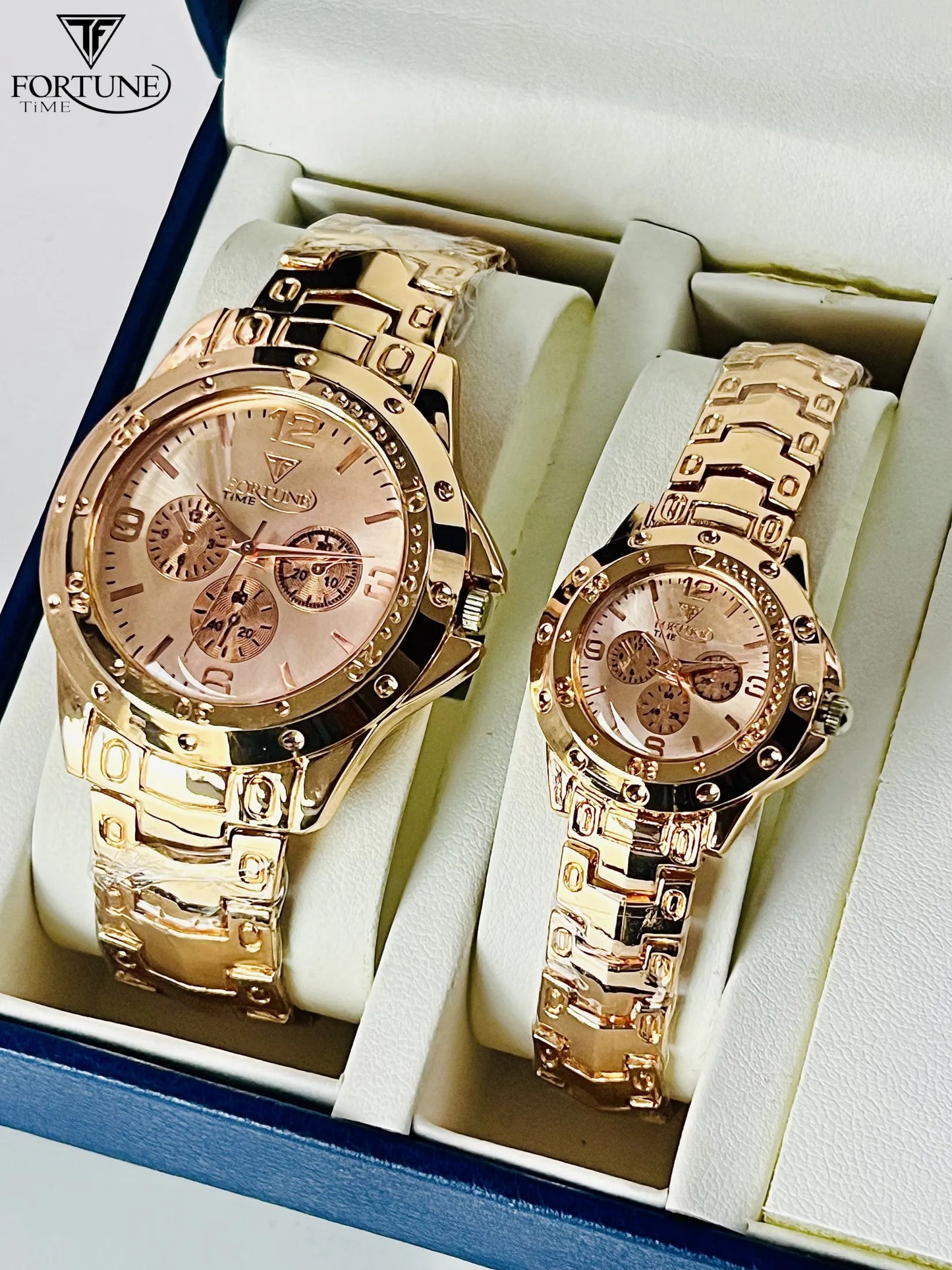 Steel Belt Couple Dongda Retro Couple Watch
