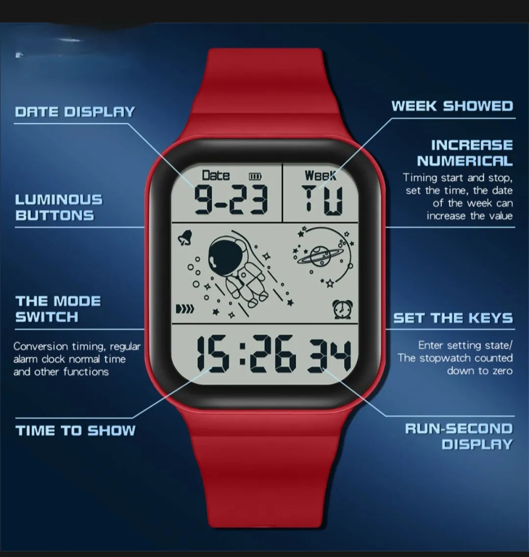 Digital Led Smart Watch