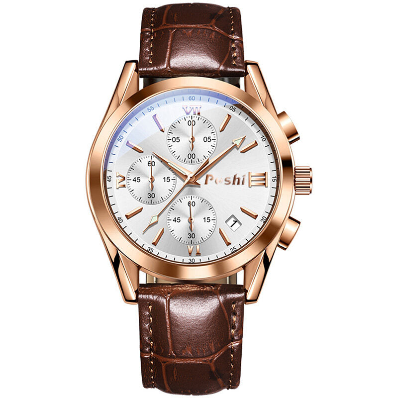 Original POSHI Luxury Brand Men's Watches