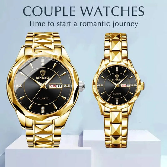 1pc Watches for Him and Her Waterproof