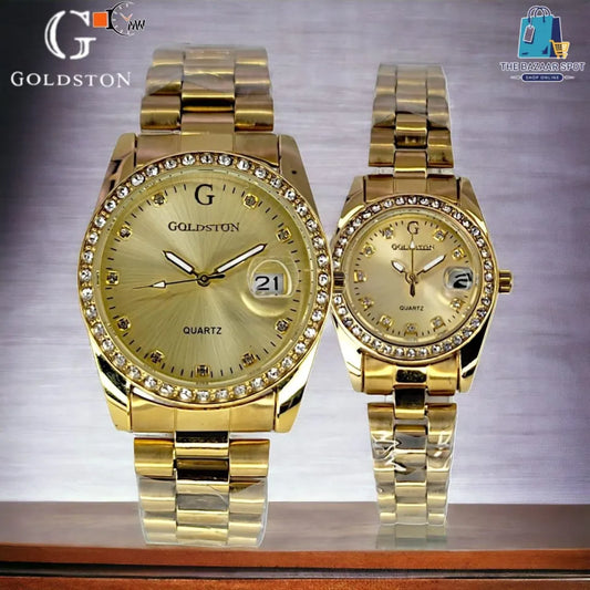 Couple Watches Branded - Pair Of 2 Couple Watches