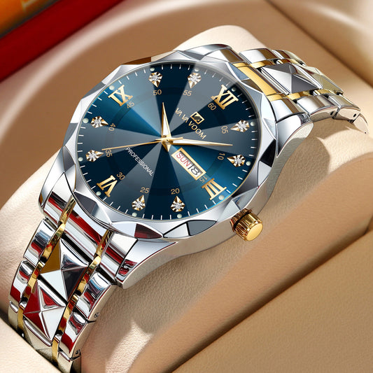 Men Watch Water Diamond
