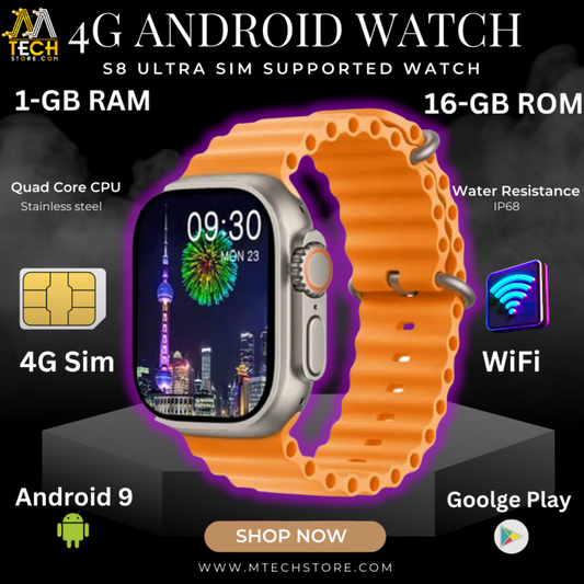 2025 Global 4G Android Smart Watch